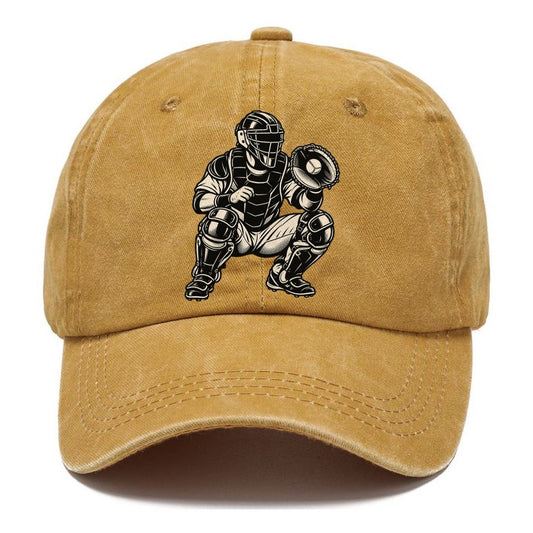 Baseball Catcher Receiving Global Sports Ink Figures Classic Cap – Golden Harvest
