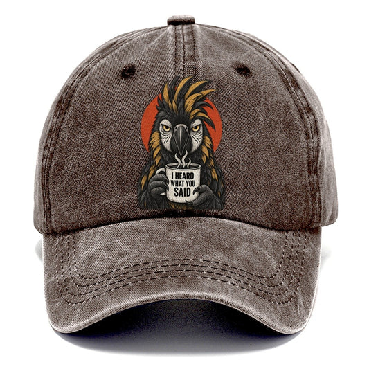 Parrot Mug Truths Classic Cap – Brown