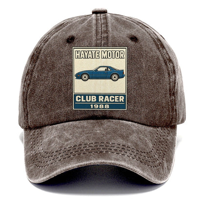 Hayabusa Club Racer Showa Speed Plates Classic Cap – Brown