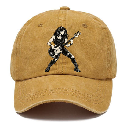Bass Guitar Low Groove Global Music Ink Figures Classic Cap – Golden Harvest