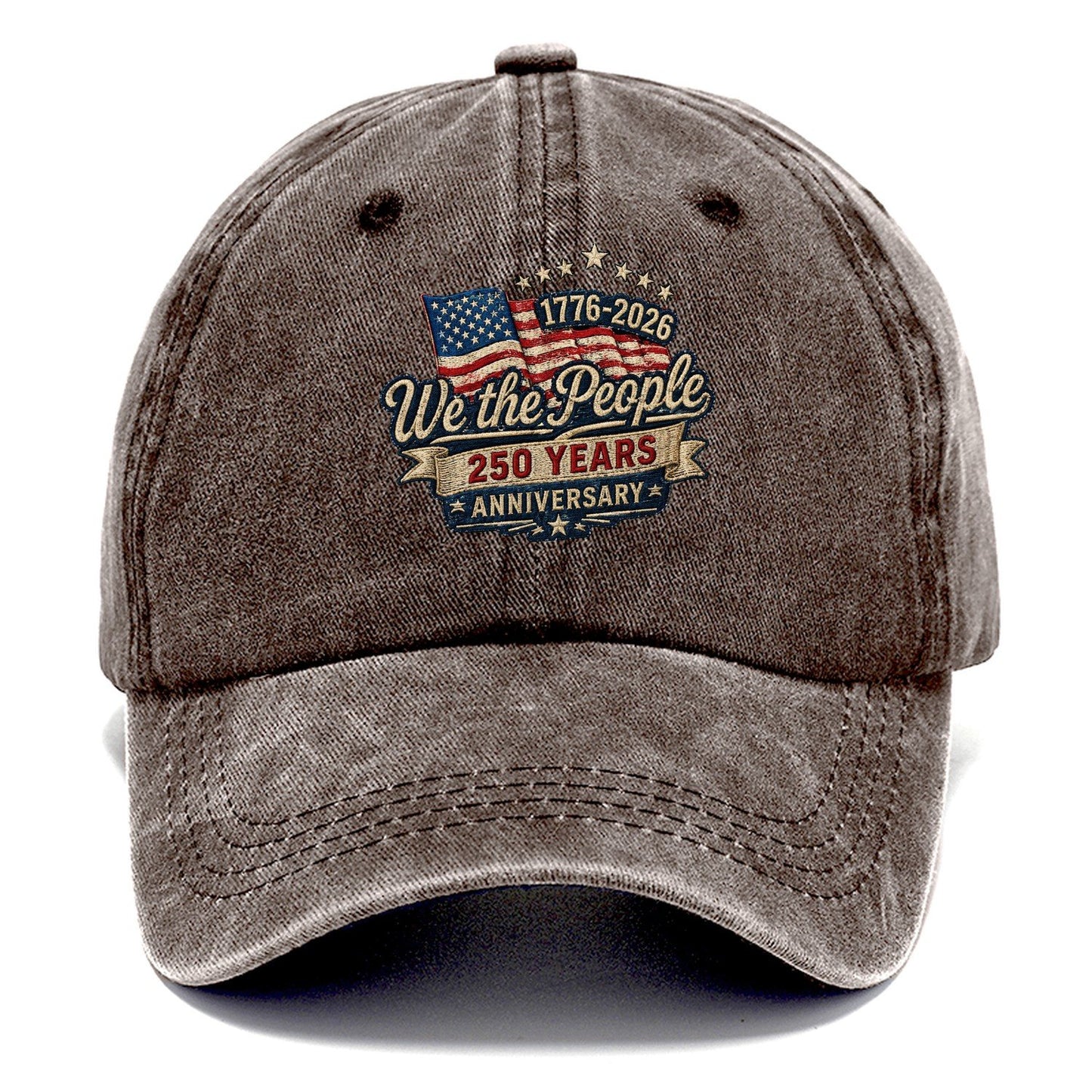 We The People 250 Classic Cap – Brown