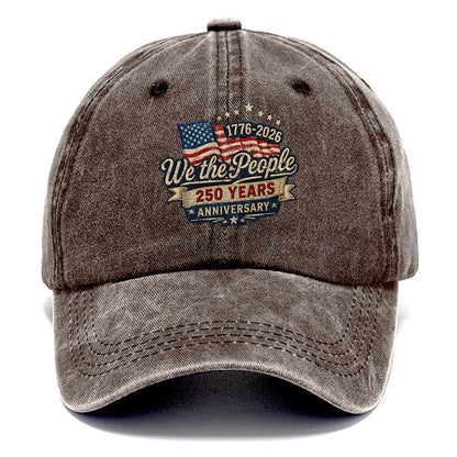 We The People 250 Classic Cap – Brown