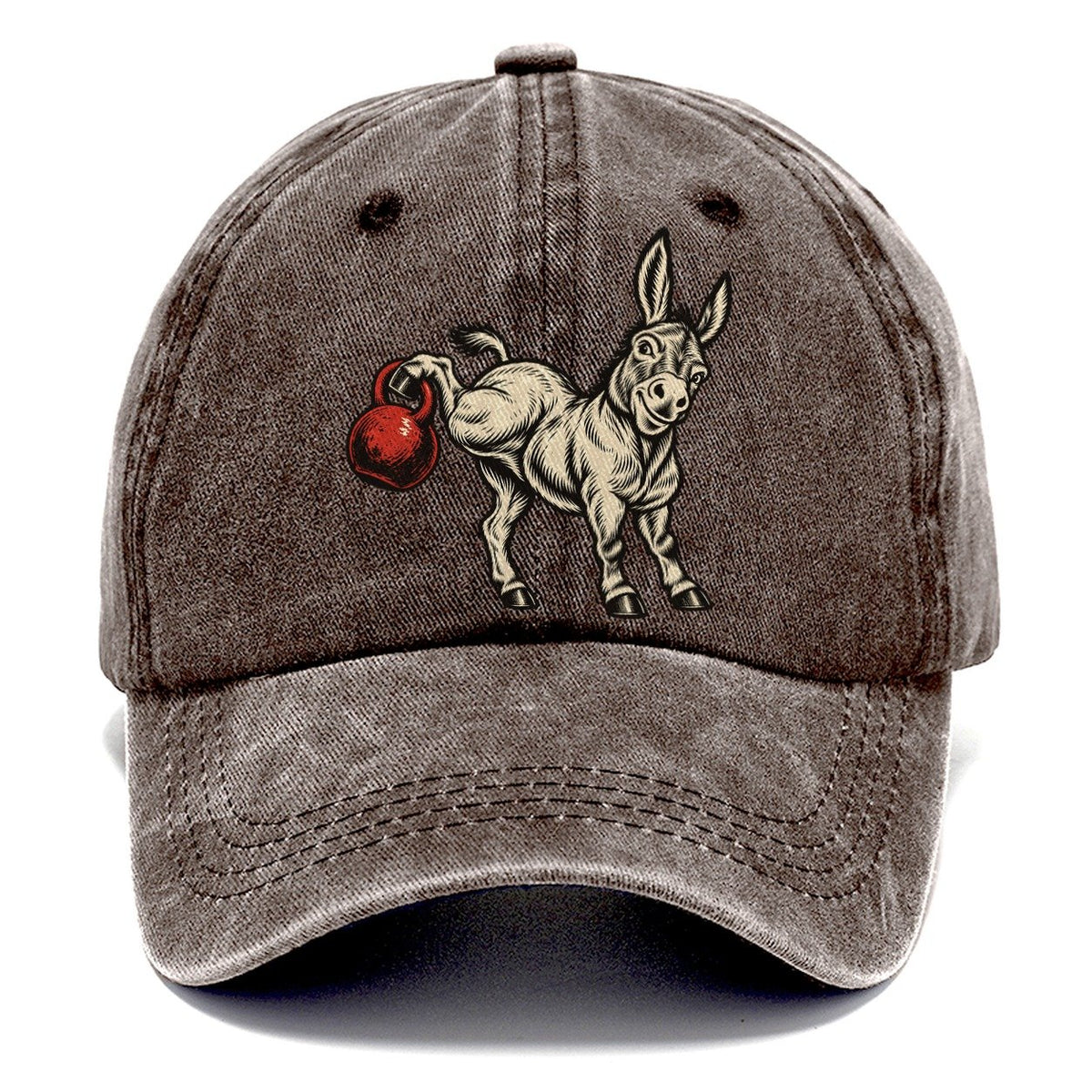 Donkey Kickbacks Animal Lifters Classic Cap – Brown
