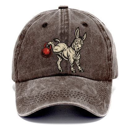 Donkey Kickbacks Animal Lifters Classic Cap – Brown