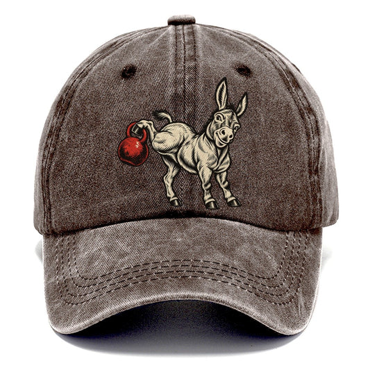 Donkey Kickbacks Animal Lifters Classic Cap – Brown