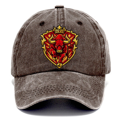 Spain Minimal Emblem Country Logos Classic Cap – Brown