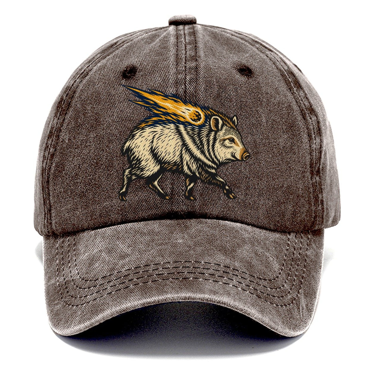 Javelina Meteor Bristle Sundown Familiars Classic Cap – Brown