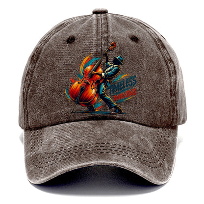 Timeless Double Bass Music Instruments Classic Cap – Brown