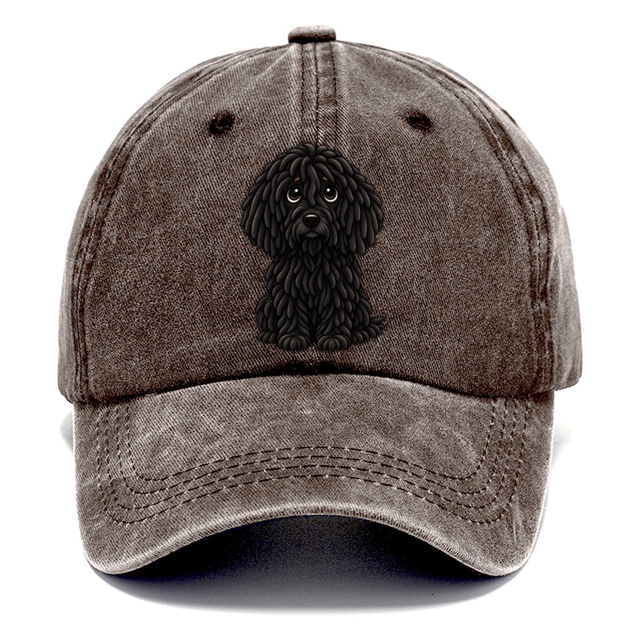 Puli Sitting Sweetheart Classic Cap – Brown