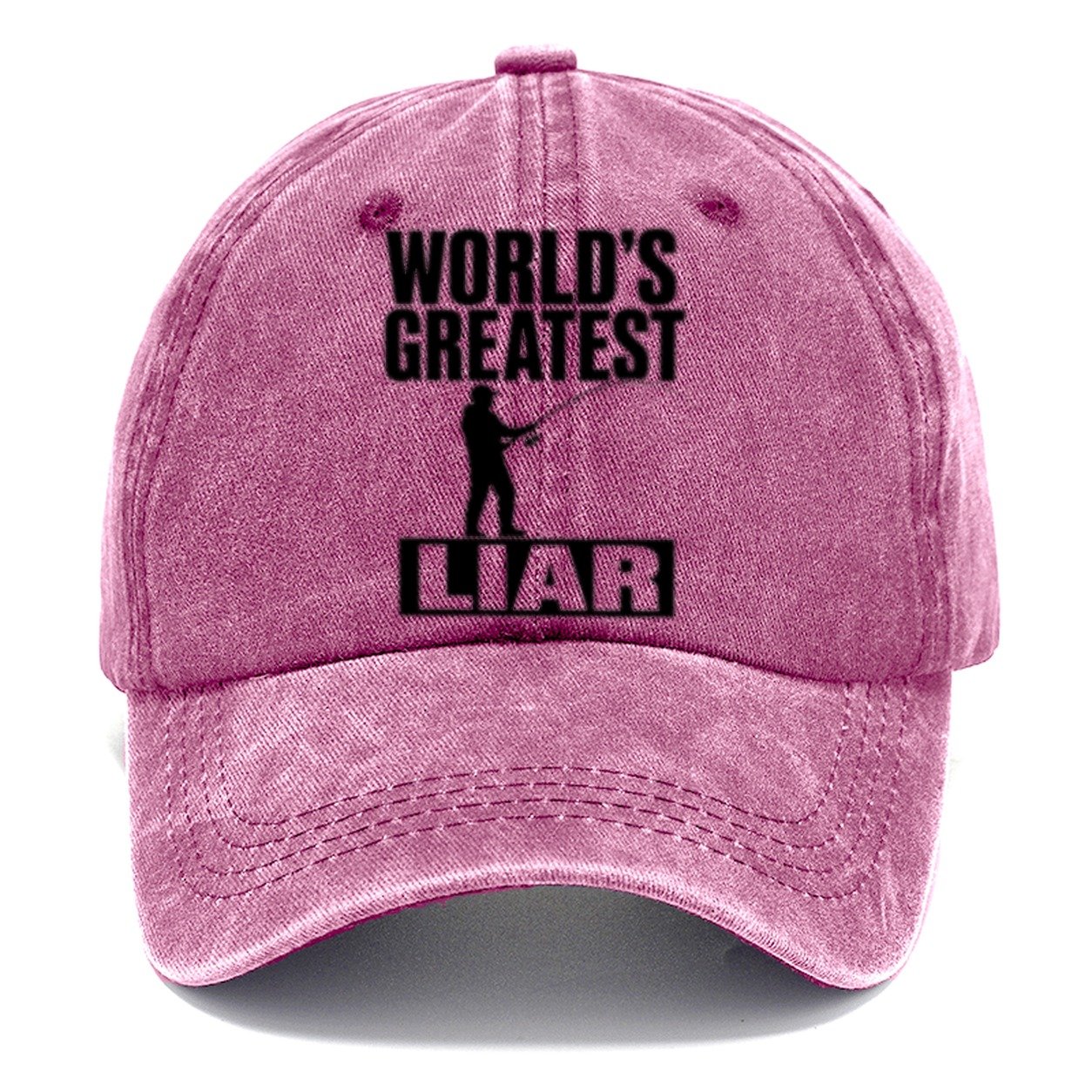 World's Greatest Liar Classic Cap – Dusty Rose