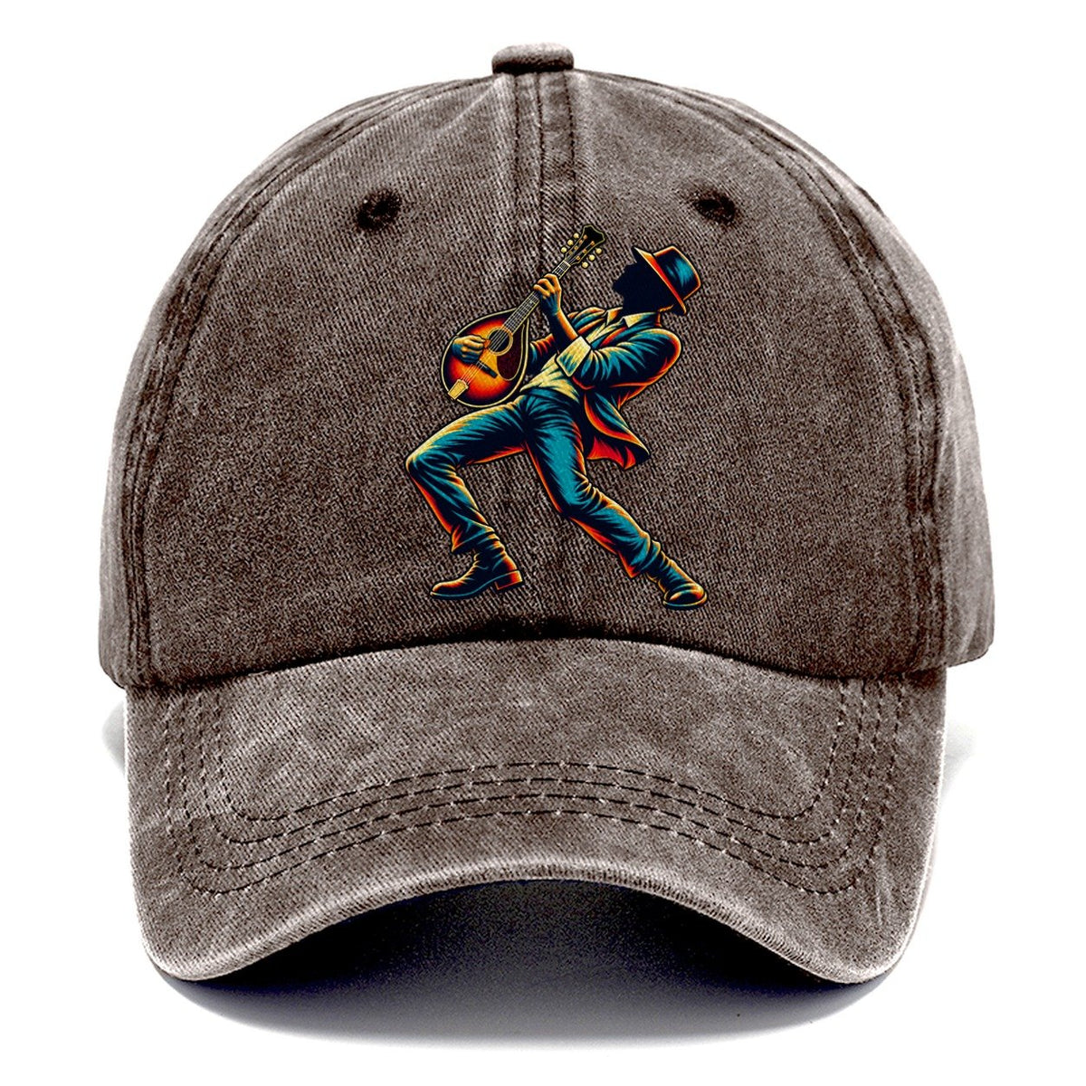 Mandolin Picker Classic Cap – Brown