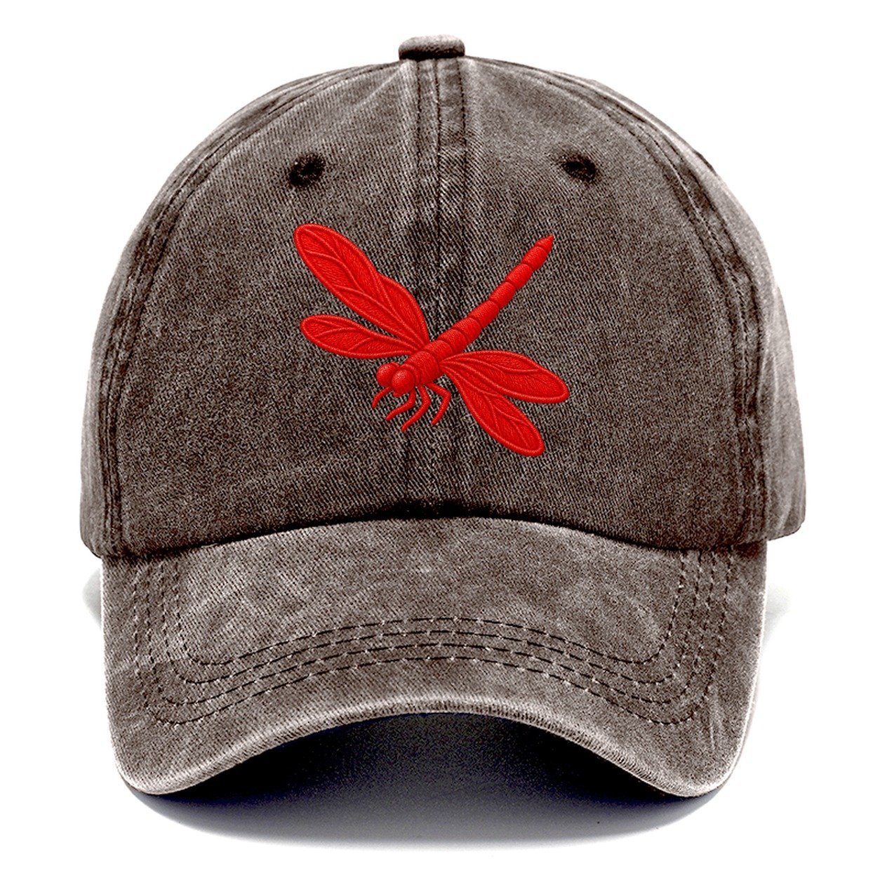 Dragonfly Banking Turn Micro Motion Mark Classic Cap – Brown