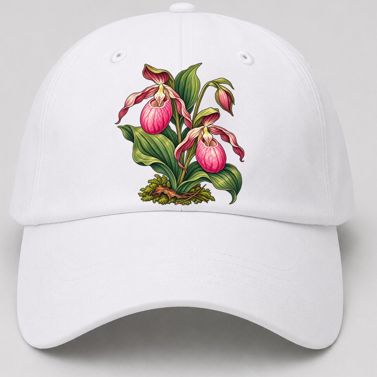 Prince Edward Island Lady S Slipper Canada Cultural Icons Baseball Cap – White