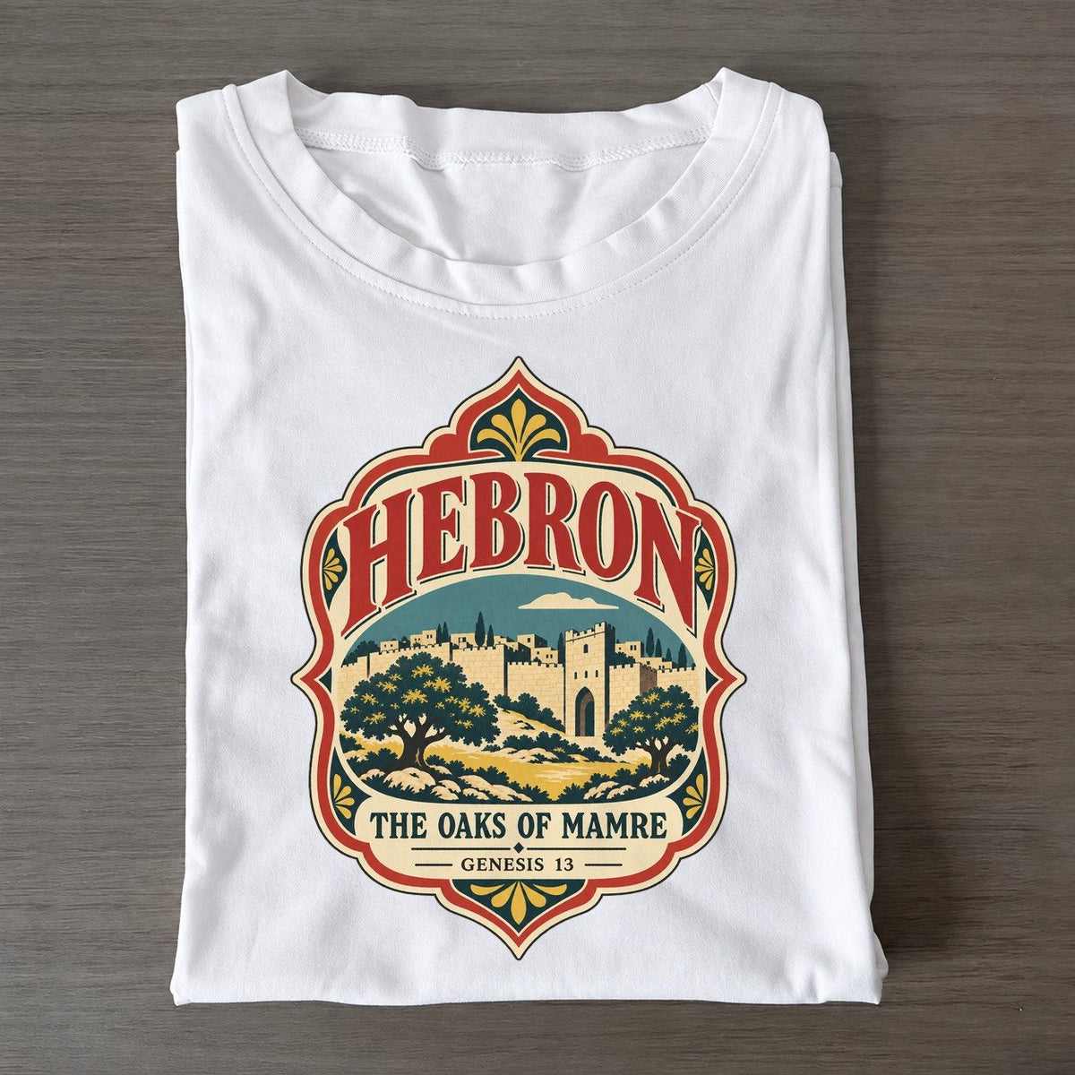 Hebron The Baggage Room Classic T-shirt – White