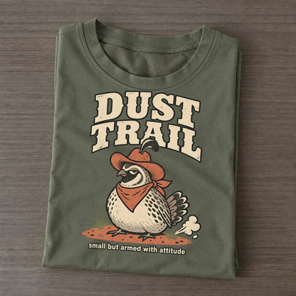 Dust Trail Cowboy Critters Classic T-shirt – Army Green