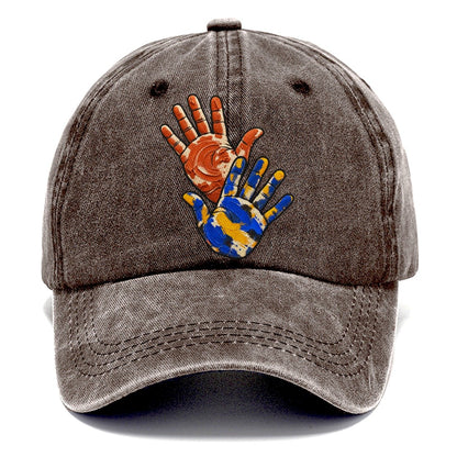 Clay And Color Hands Clay Color Makers Classic Cap – Brown