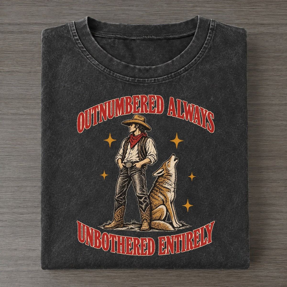 Unbothered Entirely Unhinged Affirmations Vintage T-shirt – Black