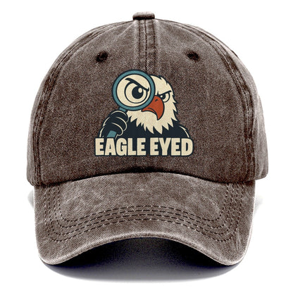 Eagle Eyed Familiar Punchlines Classic Cap – Brown