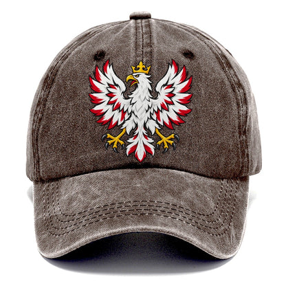 Poland Heraldic Crest Classic Cap – Brown