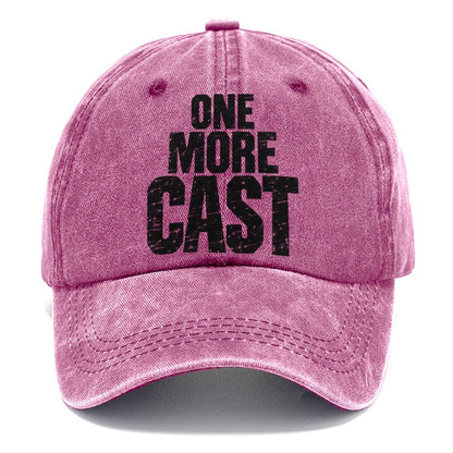 One More Cast Fishing Club Classic Cap – Dusty Rose