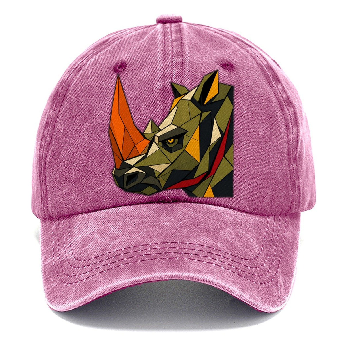 Rhinoceros Profile Horn Classic Cap – Dusty Rose
