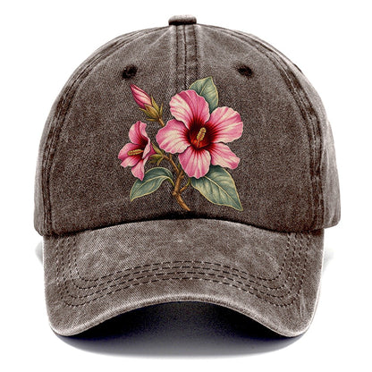 Northern Territory Sturt Desert Rose Australia Cultural Icons Classic Cap – Brown