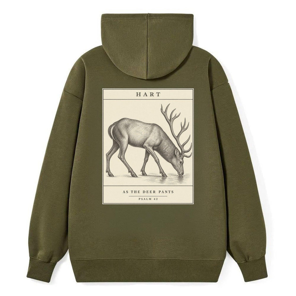 Hart Specimen Plate Creature Canticle Classic Pullover Hoodie – Armygreen