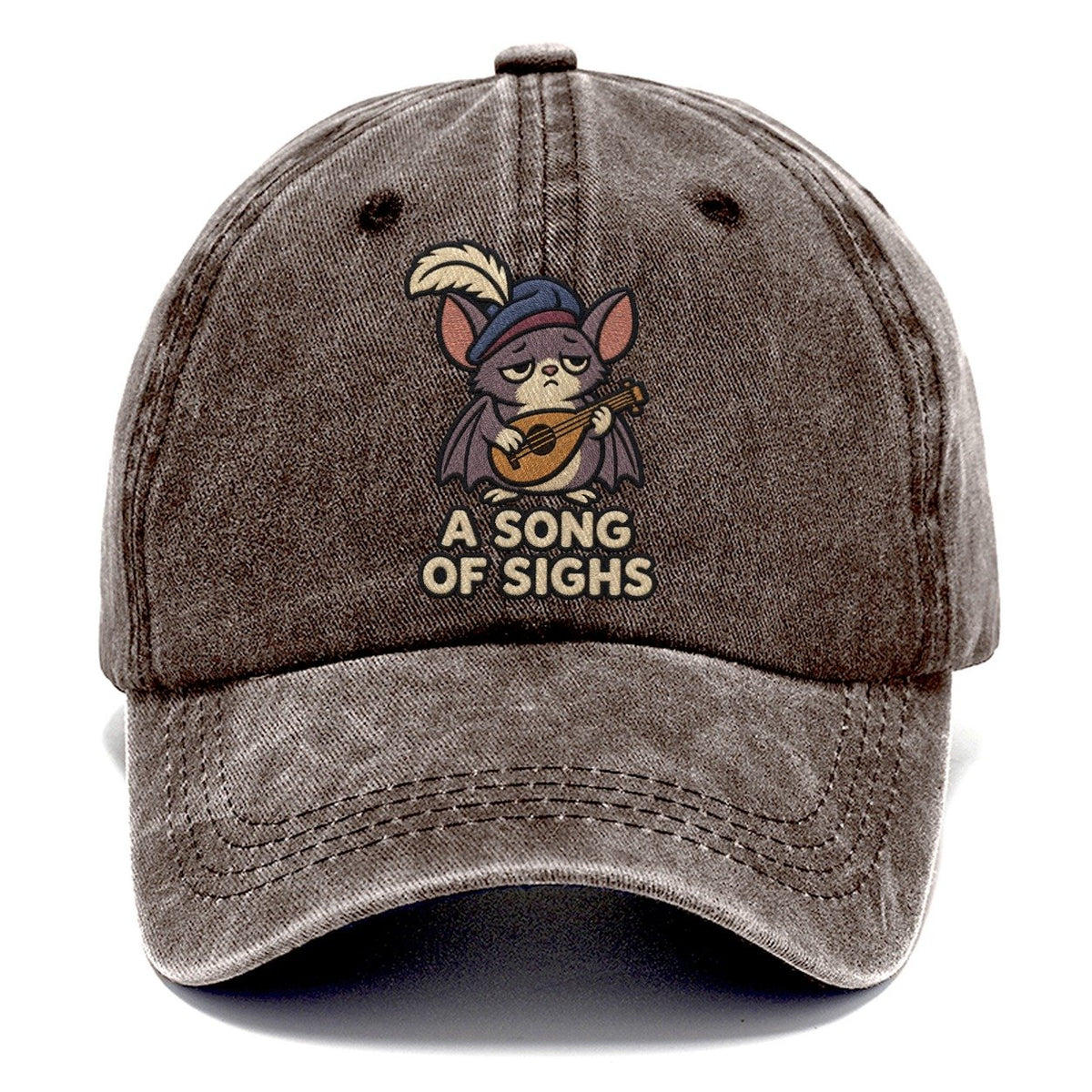 Bat Bard Weary Court Classic Cap – Brown