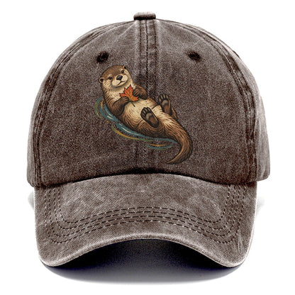 Otter Floating Leaf Gentle Wild Classic Cap – Brown