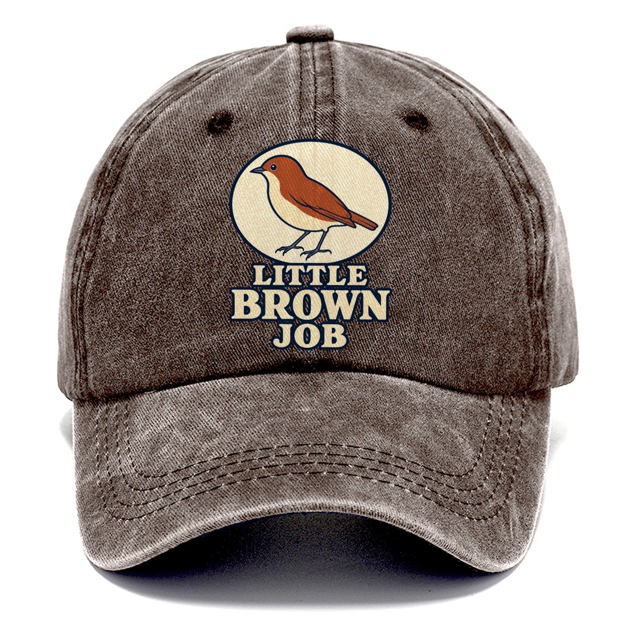 Little Brown Job Birdwatching Classic Cap – Brown