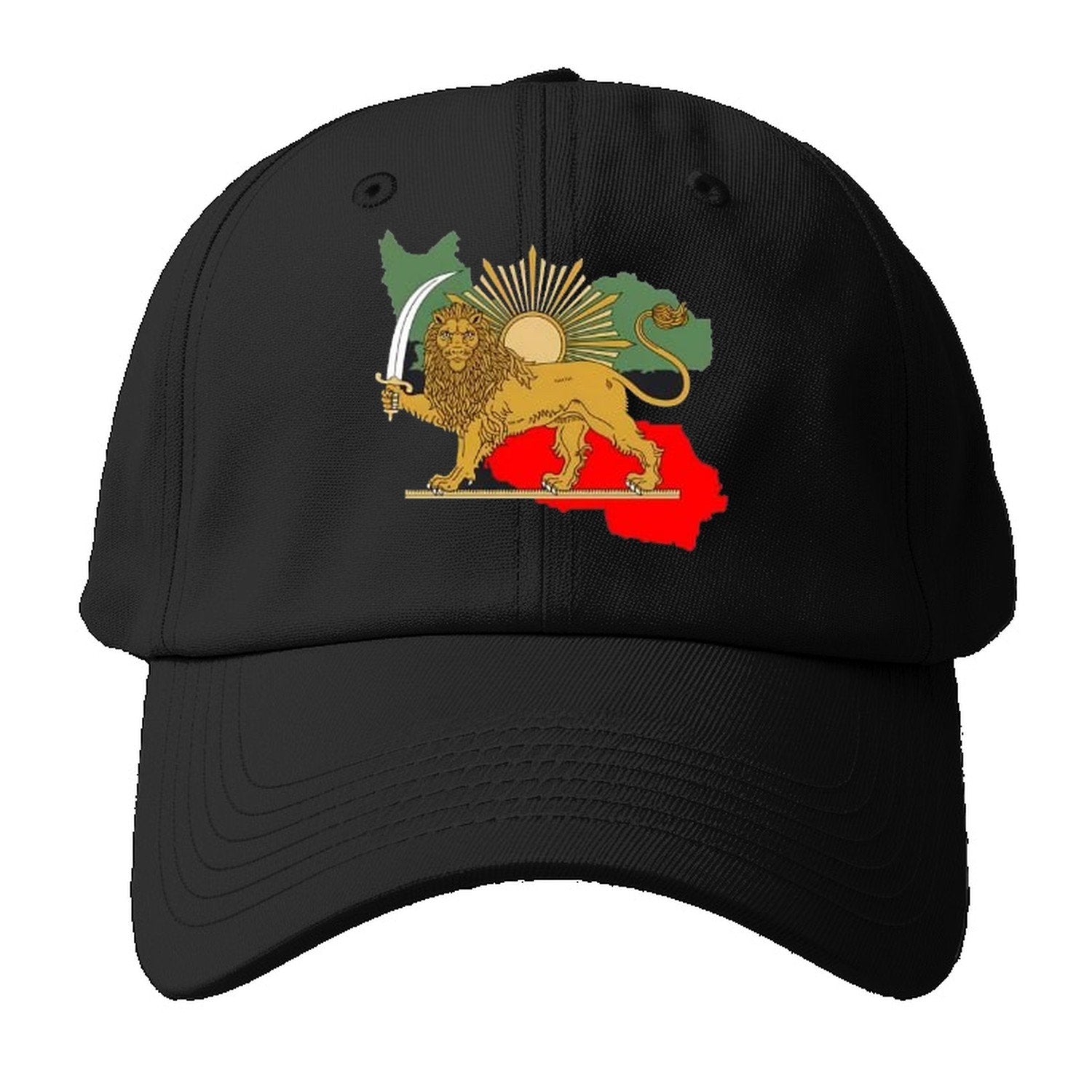 Iran Emblem Draft Launch Baseball Cap – Black
