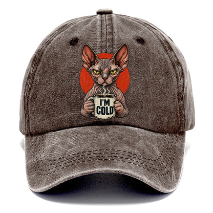 Sphynx Cat Mug Truths Classic Cap – Brown