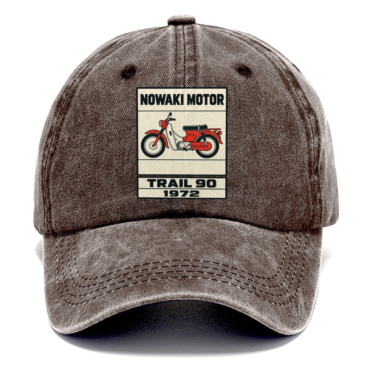 Nozomi Trail 90 Showa Speed Plates Classic Cap – Brown