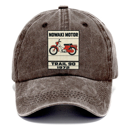 Nozomi Trail 90 Showa Speed Plates Classic Cap – Brown