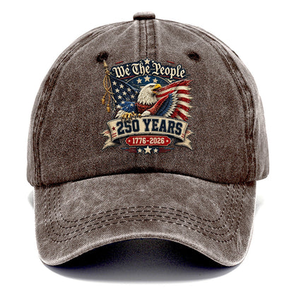 We The People Eagle 250 Classic Cap – Brown