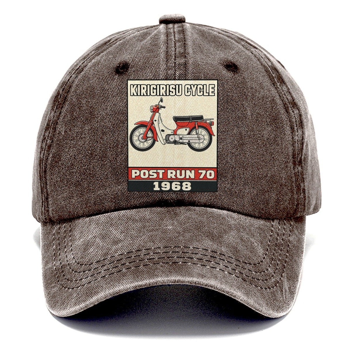 Kirin Post Run 70 Showa Speed Plates Classic Cap – Brown