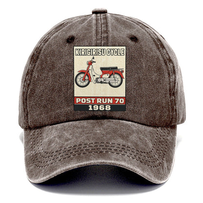 Kirin Post Run 70 Showa Speed Plates Classic Cap – Brown