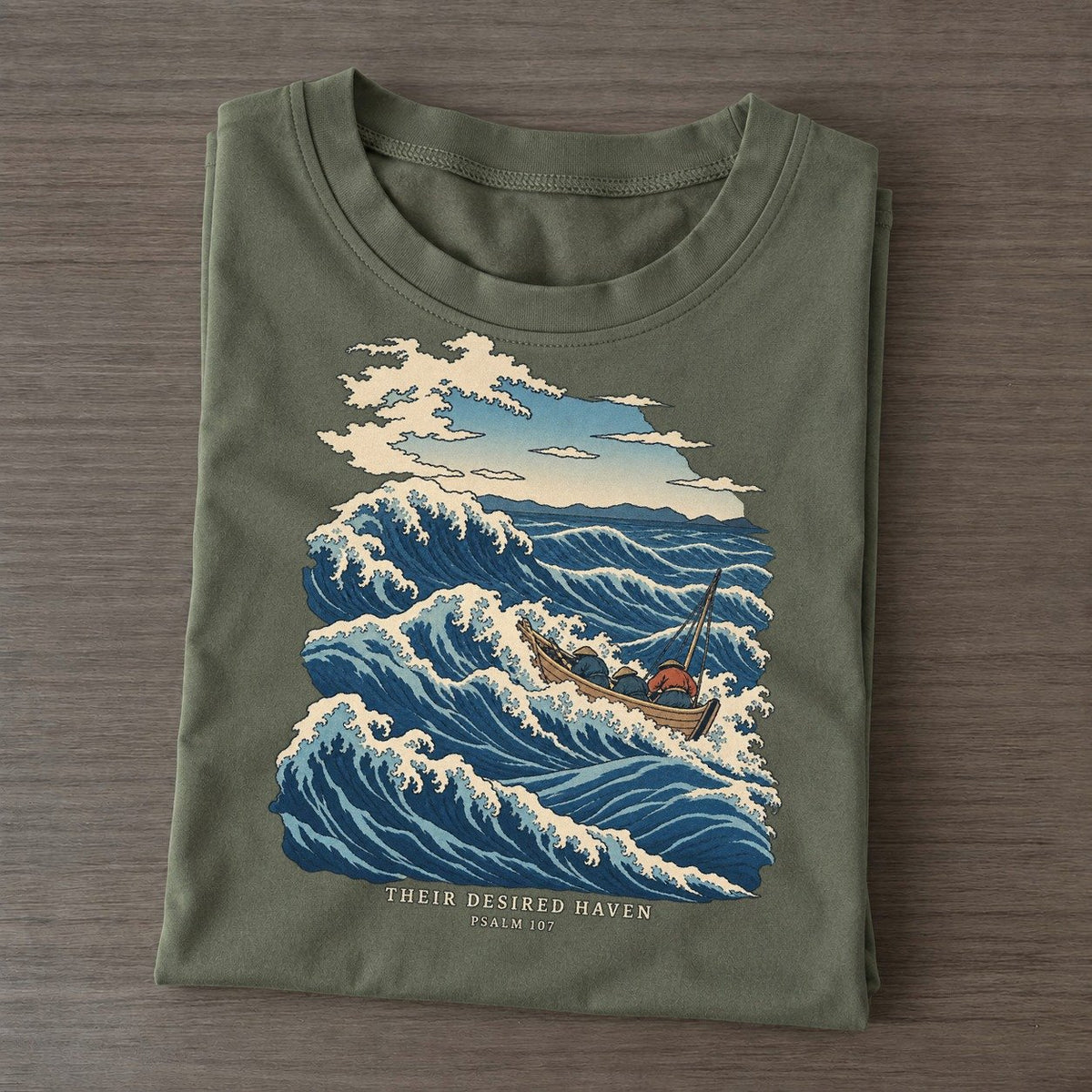 Their Desired Haven The Great Deep Classic T-shirt – Army Green