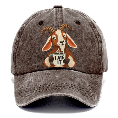 Goat Mug Truths Classic Cap – Brown
