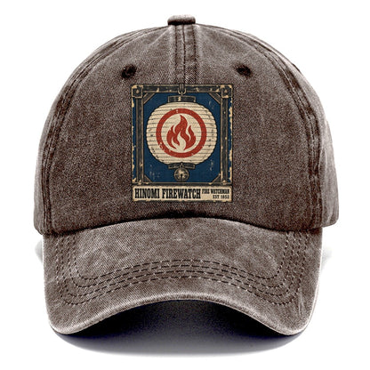 Hinomi Fire Watch Noren Trade Co Classic Cap – Brown