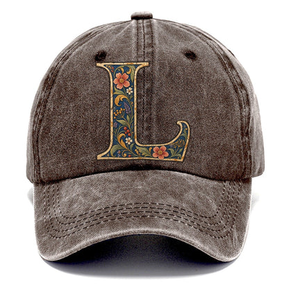 Wildflower L Monogram Classic Cap – Brown