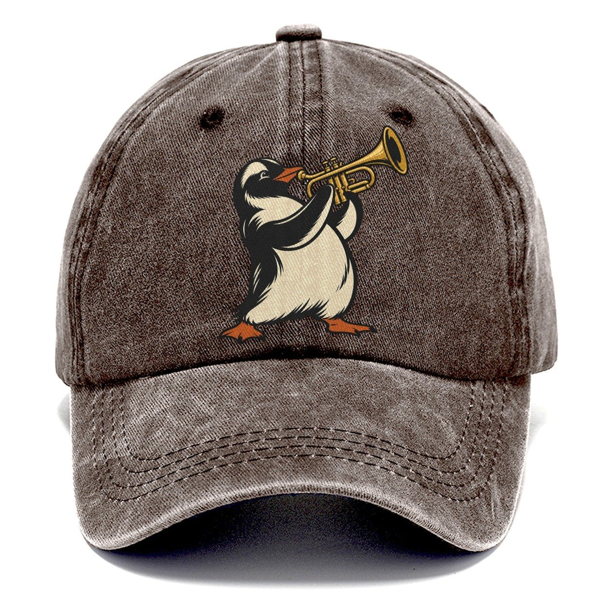 Penguin Trumpeter Sundown Familiars Classic Cap – Brown