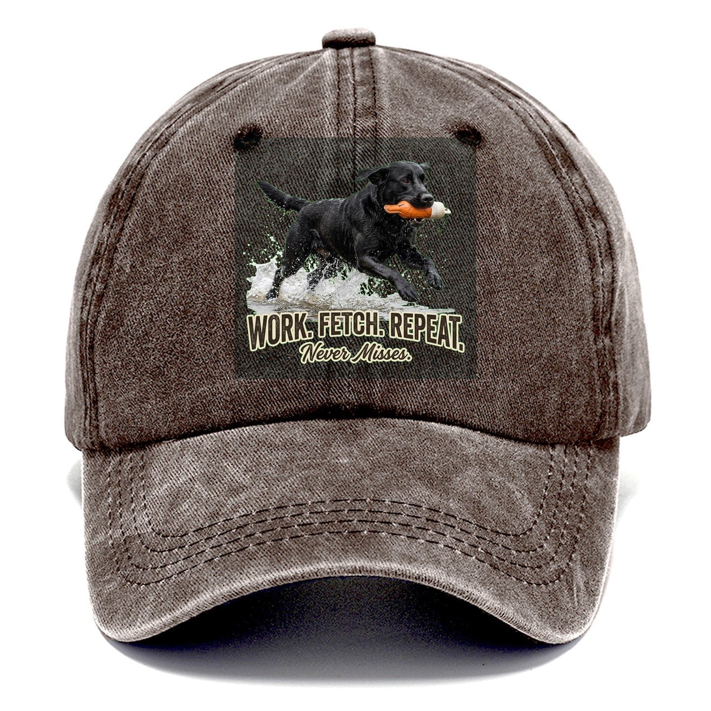 Work Fetch Repeat Classic Cap – Brown