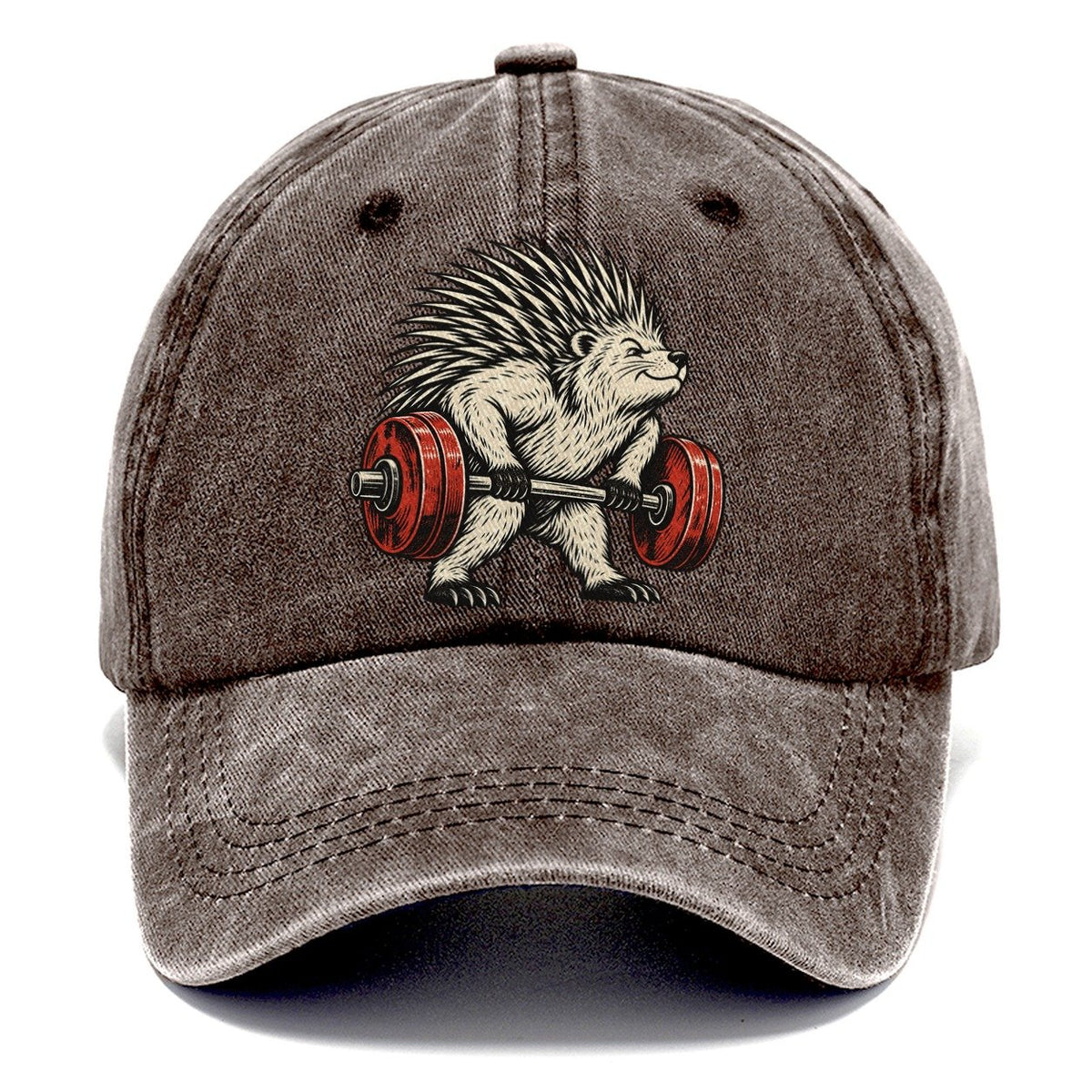 Porcupine Quill Rows Animal Lifters Classic Cap – Brown