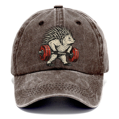 Porcupine Quill Rows Animal Lifters Classic Cap – Brown