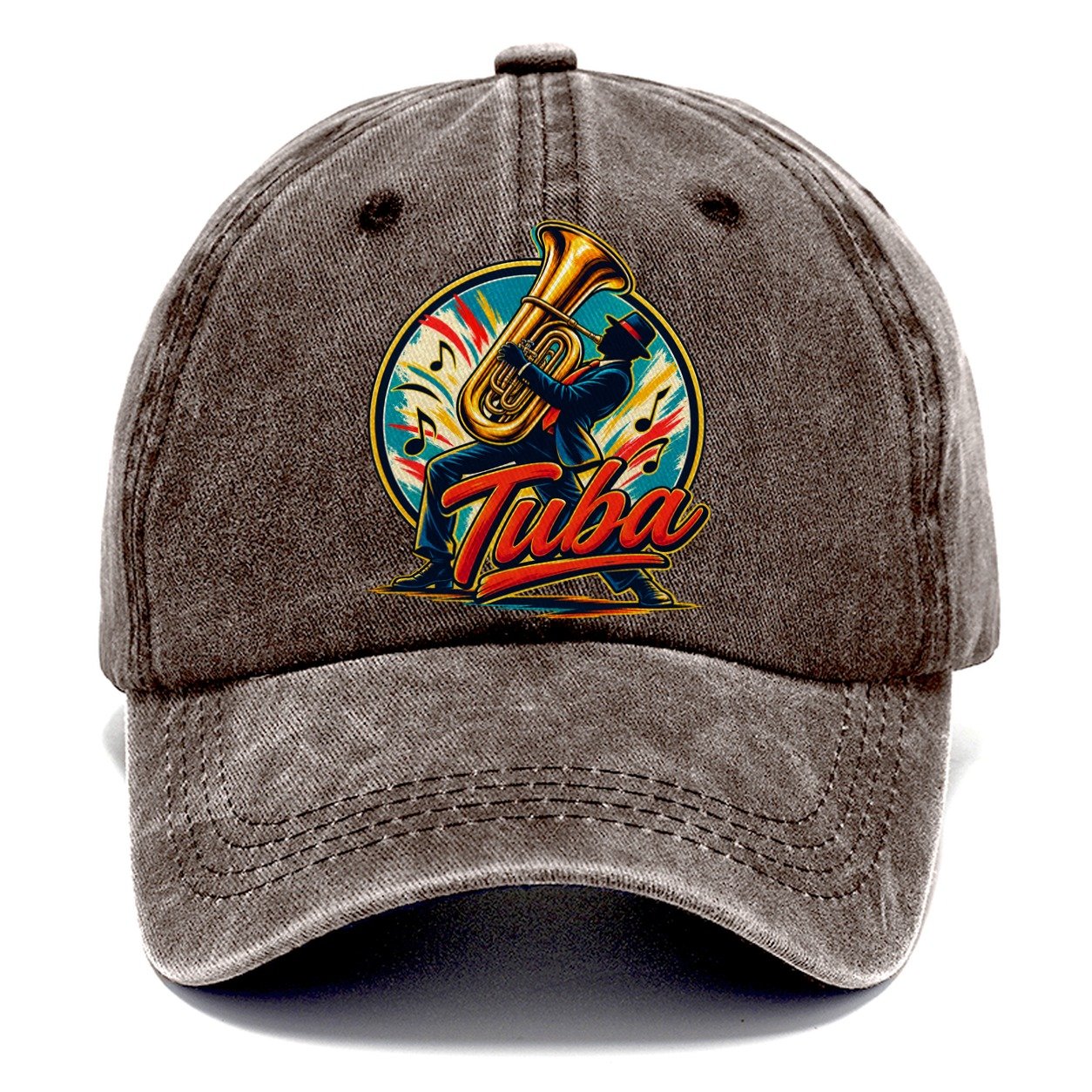 Tuba Crest Music Instruments Classic Cap – Brown