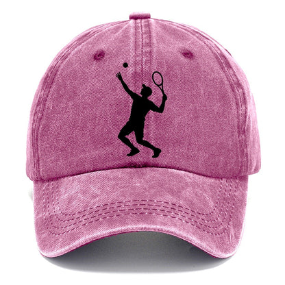Left Handed Tennis Server Classic Cap – Dusty Rose