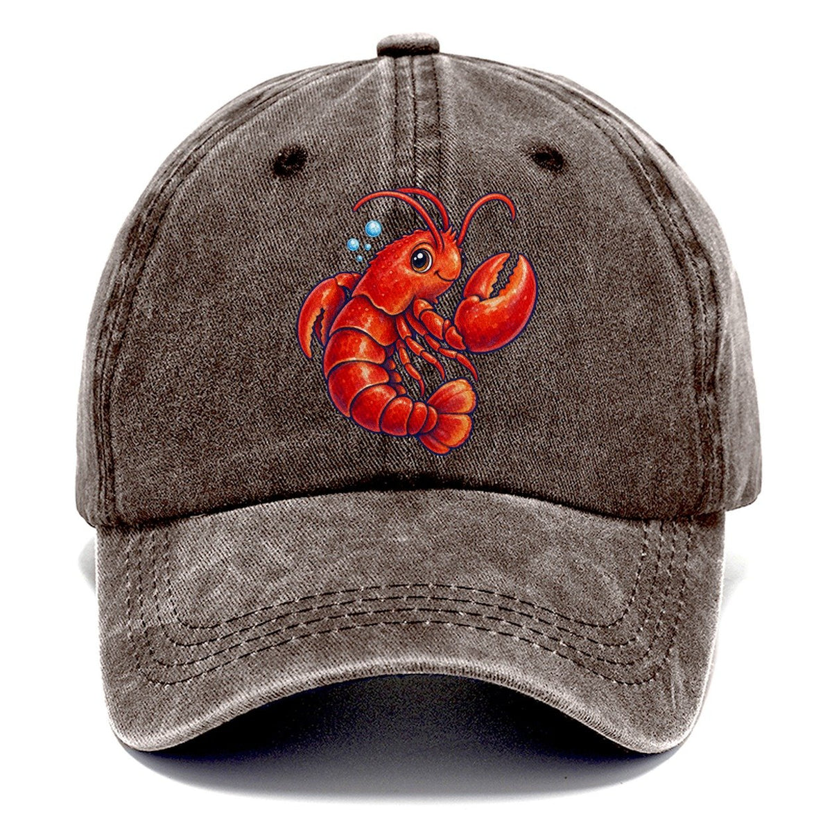 Lobster Tail Curl Sea Sprite Classic Cap – Brown