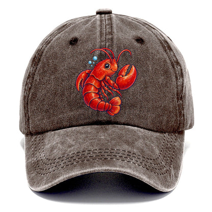 Lobster Tail Curl Sea Sprite Classic Cap – Brown