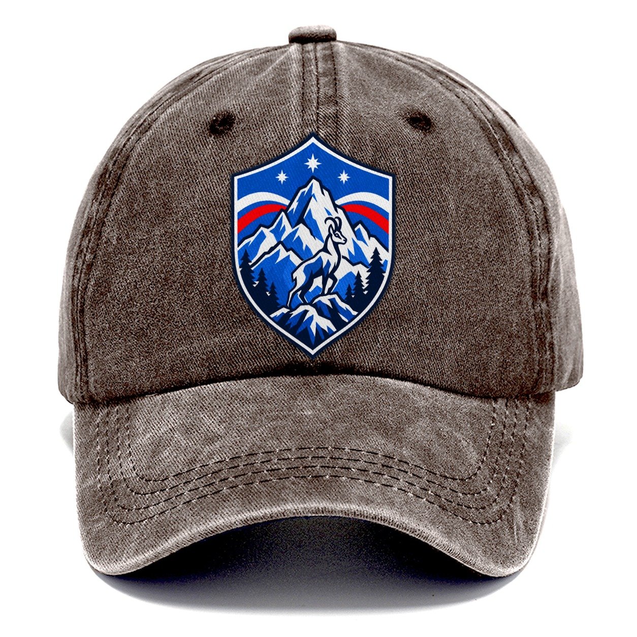 Slovenia Minimal Emblem Country Logos Classic Cap – Brown